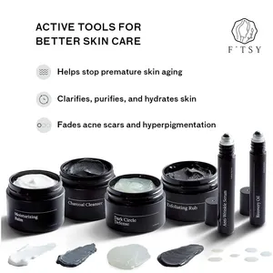 Vendita calda Organic Private Label cura della pelle del viso cura della pelle degli uomini pulizia quotidiana idratante uomini Kit per la cura della pelle prodotti