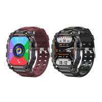 Jam Tangan Pintar 2.06-inci 410x502 IPS AMOLED Pengisian Daya Magnetik Kronograf Alarm Karet 4G Android 8.1 Kalender Panggilan Video WiFi