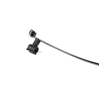 Collier de serrage pour faisceau de câblage moteur de voiture, attache-câble PA66 ignifuge, résistant aux UV, autobloquant, réglable, pour regroupement de tubes, noir