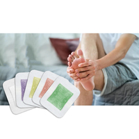 Patchs détox pour les pieds de haute qualité en gros, patchs pour les pieds bio du Japon, patchs pour les pieds au vinaigre de bambou