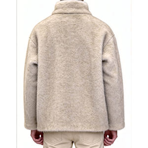 Set di Accessori Invernali Casual con Guanti e Cappelli Foderati in Morbida Imitazione <span class=keywords><strong>Visone</strong></span> con Collo Alto e Bordo in Vero <span class=keywords><strong>Visone</strong></span> Sintetico - Product Image 3