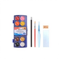 Ensemble de peinture à l'aquarelle solide Giorgione en gros pour les élèves, capacité de 3 ml, pour la peinture sur papier et sur toile