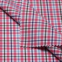 Kain Tenun Premium Grosir Kustom 100% Katun Sisir Berwarna Motif Kotak untuk Pria, Wanita, dan Anak Perempuan, Cocok untuk Kemeja, Blus, dan Gaun