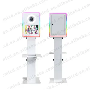 Microsoft Surface Pro Or IPad DSLR Photobooth Shell For Birthday Party Camera Selfie Photo Booth Machine Kiosk With Flight Case