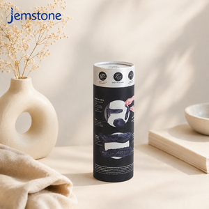 Emballage de tube cylindrique pour produits pour adultes de luxe imprimé sur mesure, revêtement UV, écologique, masturbateur masculin, jouet sexuel, tube en papier kraft - Product Image 1