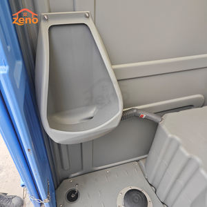 WC Portatile ZENO in Plastica HDPE, Bagno Mobile Moderno Pieghevole per Cantieri e Uso Esterno - Product Image 3