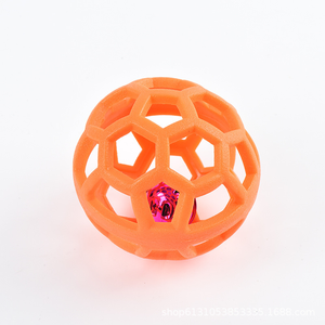 Giocattolo da Masticare Ecologico e Resistente per Cani e Gatti, Palla per Snack con Costruzione in Plastica Durevole per Pulizia dei Denti ed Esercizio - Product Image 5