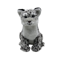Peluche douce personnalisée CE EN Léopard des neiges mignon ODM OEM animaux en peluche pour la Saint-Valentin cadeau jouets en peluche fabrique