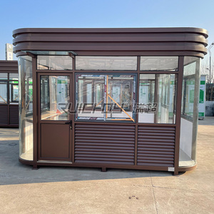 บ้านพักยามโครงสร้างเหล็กเคลื่อนที่ ดีไซน์ทันสมัย สำหรับใช้งานกลางแจ้ง - Product Image 2
