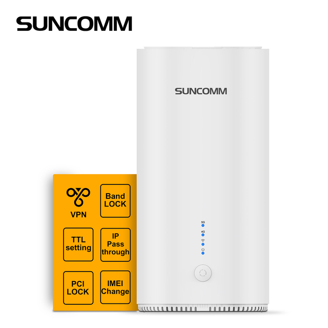 5G CPE,5G Router with Sim Card Slot AX3000 Gigabit Ports PCI Band Lock TR069 OpenVPN Suitable for Global Cellular Networks