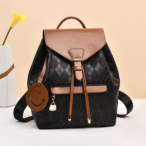 Mochila de Viaje Multifuncional de Gran Capacidad, Estilo Retro con Contraste de Color, Cierre de Cremallera, Nueva Moda para Aventuras Urbanas - Product Image 1