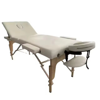 Table de massage pliable professionnelle à hauteur réglable, portable, pour salon de beauté, spa, lit et table de massage