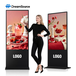 Kiosque publicitaire numérique intelligent 4K UHD - 65 pouces, sur pied, anti-reflet, écran tactile Android, pour centre commercial - Product Image 1