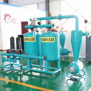 Cát lọc than hoạt tính lọc thủy lợi đa phương tiện Lọc Cát tự động bằng tay SS bể lọc loại bỏ bùn - Product Image 4