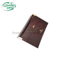 Bois Matériel Bureau Stockage Usine Personnalisé En Bois De Luxe Brillant Laque Table Calendrier Stand Arabe Ramadan Décoration