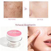 Crème visage OTVENA Advanced Radiance Boost, réduit les décolorations cutanées, hydrate les peaux sèches, soin éclaircissant doux.