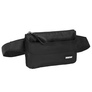 Heren Heuptasje Custom Heuptasje Geld Telefoonriem Heuptas Zwart Mode Hardloopriem Taille + Tas - Product Image 2