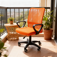 Chaise de bureau pivotante moderne haut de gamme, en tissu et maille, réglable en hauteur, idéale pour la maison, l'école et le salon – Vente chaude directe usine