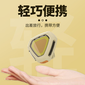 Linterna Frontal LED Recargable con Cuerpo de Plástico, 120 Lúmenes, Luz Blanca, Iluminación de Emergencia para Exteriores - Product Image 4