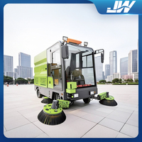 Balayeuse de sol robotique Robot de nettoyage commercial en plein air Balayeuse de route pour parking souterrain