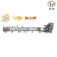 Machine d'emballage et d'alimentation automatique à double rouleau pour bonbons durs, à haute capacité, avec double alimentation par torsion