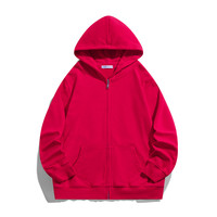 Sudadera con capucha y cremallera para hombre |   Gorro Integrado de Algodón 100% de Peso Pesado y Corte Regular |   Ropa Deportiva Transpirable para Otoño, Venta al Por Mayor