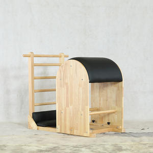 MJD W17 Pilates Ladder Barrel de Madera de Roble, Duradero, Multifuncional, Ajustable, Máquina de Gimnasio en Casa, Embalaje en Caja, 2 <span class=keywords><strong>A</strong></span>ños de Garantí<span class=keywords><strong>a</strong></span> - Product Image 5