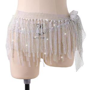 Ceinture de <span class=keywords><strong>danse</strong></span> <span class=keywords><strong>orientale</strong></span> pour femmes, avec strass et franges multicouches, accessoire de <span class=keywords><strong>danse</strong></span> <span class=keywords><strong>orientale</strong></span> - Product Image 2