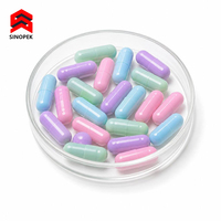 Capsules Vides en Gelée Métallique Or Rose Bronze Effet Métallique Brillant Luxe Couleur Personnalisée OEM Vente en Gros Usine