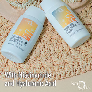 Tinted Pigment Prevention Facial Fluid Spf 50 50Ml Color-Correcting Sun Protection Serum With Coverage - Product Image 5