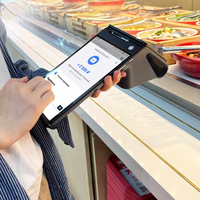 Terminal de point de vente intelligent Android OEM DLNA Z108 avec écran tactile et lecteur de cartes NFC pour la facturation et la gestion des commandes en restaurant