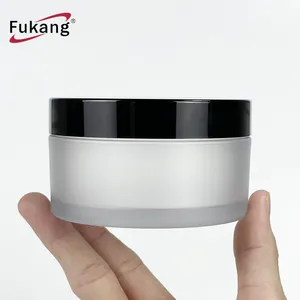 Nhà Máy Bán Buôn 150 Gam Chất Lượng Tốt Weighted Lớn Miệng Kem Chăm Sóc Jar Mỹ Phẩm Container Chum Cho Make Up