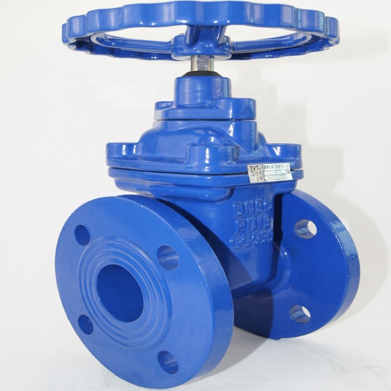 PN16 DN50-DN600 BS5163 ручной клапан из ковкого чугуна