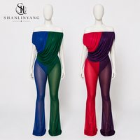 Combinaison courte sans manches sexy pour femmes, combinaison tie-dye pour femmes
