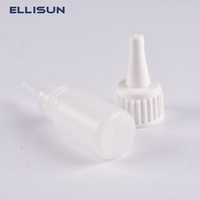 Bouteille en plastique HDPE vide de 5 ml, 10 ml, 20 ml, bouteille de colle super puissante avec embout long et buse