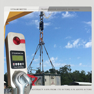 เครื่องวัดแรงดึงโหลดเซลล์ 20T แบบไร้สาย พร้อมห่วงคล้อง - Product Image 3