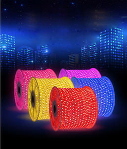 2835 120LED <span class=keywords><strong>LED</strong></span> Bande <span class=keywords><strong>220V</strong></span> Avec Contrôleur IP67 Étanche Blanc/Blanc Chaud/<span class=keywords><strong>Bleu</strong></span> Bande Flexible <span class=keywords><strong>Ruban</strong></span> Bande Lumineuse - Product Image 3