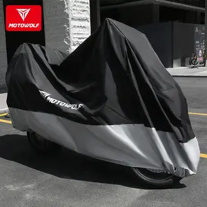 MOTOWOLF HIgh Quality 190T Waterproof Wind Proof Motorcycle Cover