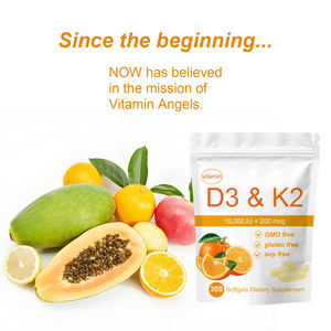 Vitamine D3 K2 300 gélules molles 10000 UI 2 en 1 Complément vitaminique 200 mcg MK-7 Soutient l'absorption du calcium Santé osseuse - Product Image 6