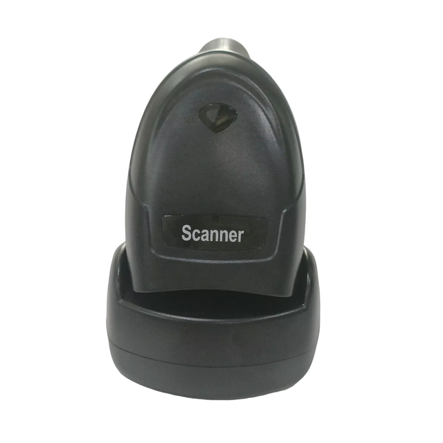 2D Wireless Portable QR Handheld Barcode Reader Scanner With Charging Base WD-S17