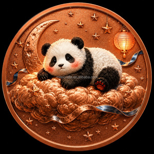 Moneta Commemorativa in Rame Puro 999 da 1oz con <span class=keywords><strong>Animale</strong></span> Fantastico, Rilievo 3D, Rotonda, per Ingrosso - Product Image 6