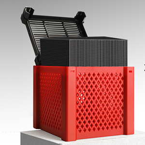 Tổ ong than hoạt tính Cube cho Aquarium xử lý nước bao gồm hộp lưu trữ phi kim loại khoáng sản phẩm - Product Image 5