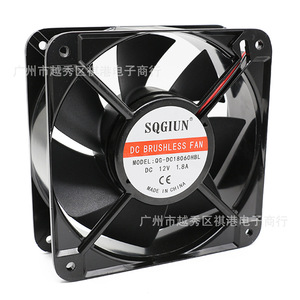 Ventilateur axial Sqgiun 180 mm DC 12 V 1,8 A, ventilateur de refroidissement industriel - Product Image 3