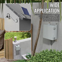 330X330X130MM IP67 Boîtier en plastique étanche pour connexion électrique et WiFi Utilisation en extérieur