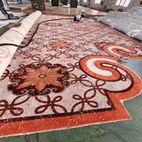 Grands tapis commerciaux faits main tuftés à la main pour l'entrée d'hôtel, tapis de sol pour salon et espaces à fort trafic