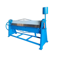 Machine à plier la tôle manuelle, facile à utiliser, pour la pliage de plaques métalliques