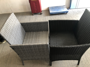 Đồ Nội Thất Thiết Lập Sang Trọng Vườn Ghế Thiết Lập Chất Lượng Tốt Tối Giản Ngoài Trời Hiện Đại Wicker Ngoài Trời Bàn Ngoài Trời Ghế Ngoài Trời Mesa - Product Image 3