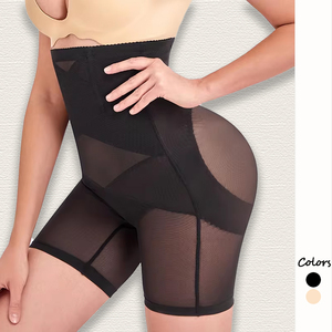 Culottes gainantes pour femmes, <span class=keywords><strong>taille</strong></span> <span class=keywords><strong>haute</strong></span>, <span class=keywords><strong>grande</strong></span> <span class=keywords><strong>taille</strong></span>, post-partum, amincissantes, en maille, effet lifting des fesses, contrôle du ventre, sous-vêtements de mise en forme - Product Image 1