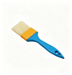 Reeke Industrial DIY Grade Blue 1"-4" Set Plastic Handle Synthetic Fiber Bristle OEM Customizable Wall Paint <b>Brushes</b> - Product Image 3