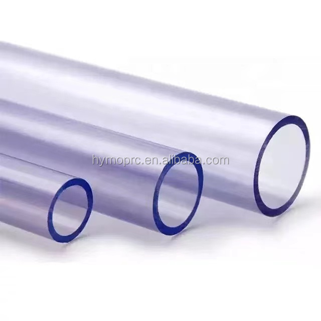 plumbing supplies plastics pipes pvc clear tube 3/4 inch transparent pvc upvc pipe